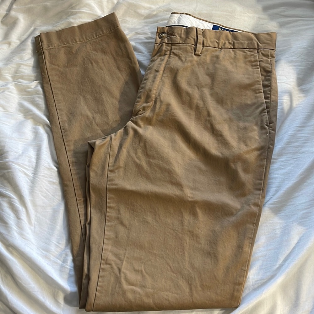 Polo stretch slim fit chinos worn one time ever!